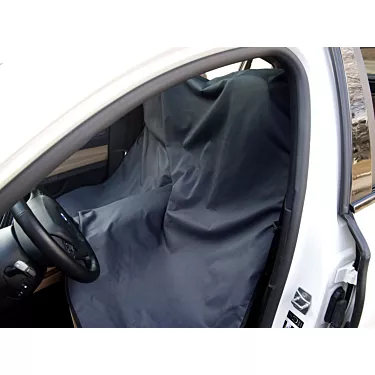 Housse de siège baquet universelle Linen Plus Automotive 1820, couleur anthracite, pour mécanicien automobile