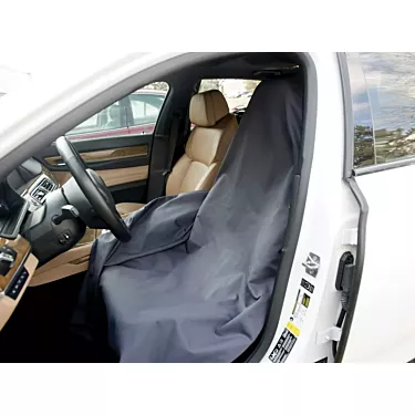 Housse de siège universelle sans capote Linen Plus 1820, anthracite, 60 x 66 cm, 24 pièces par boîte