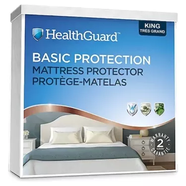 HealthGuard Basic Protection Waterproof Mattress Protector