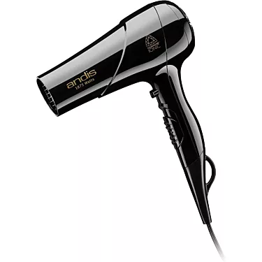 Andis 1875-Watt Tourmaline Ceramic Ionic Styling Hair Dryer, Black