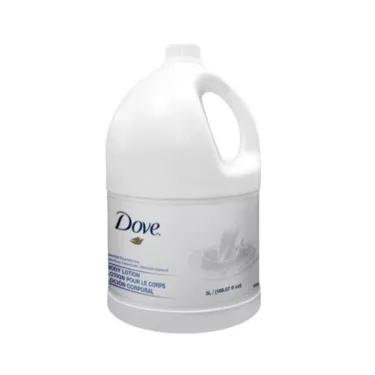 Dove Professional Essential Nourishing Body Lotion US 5L Refill with Pump IHG Exclusive (68739026) - Case of 3