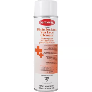 Sprayway Disinfectant Surface Cleaner, 19 fl. oz., Aerosol Can (1000008416)