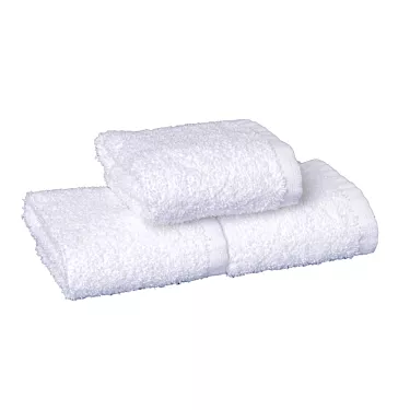 Royal Rose Standard 100% Cotton Full Terry Face Towels 12/Pack | Size 12x12 |White