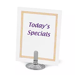 Shop Couvertures de menus, présentoirs de chèques & panneaux