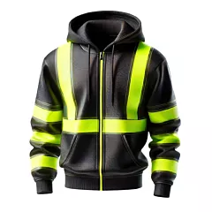 Image of high visibility hoodies from Linen Plus