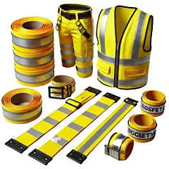 Image of High Visibility Accessory arm band, leg band, ankle band, belt, Traffic Cuffs