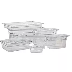 Shop Bacs en plastique pour aliments, plateaux de drainage et couvercles