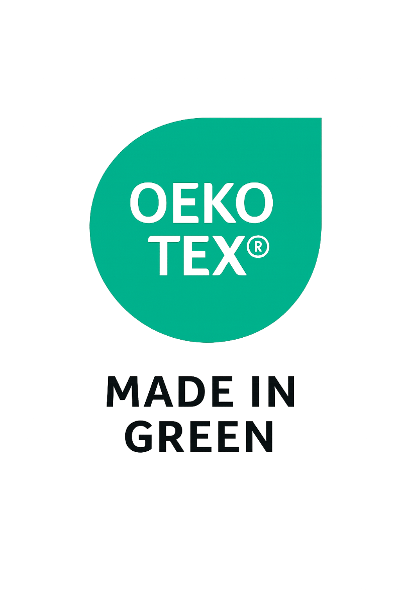 Logo de certification OEKO-TEX MADE IN GREEN
